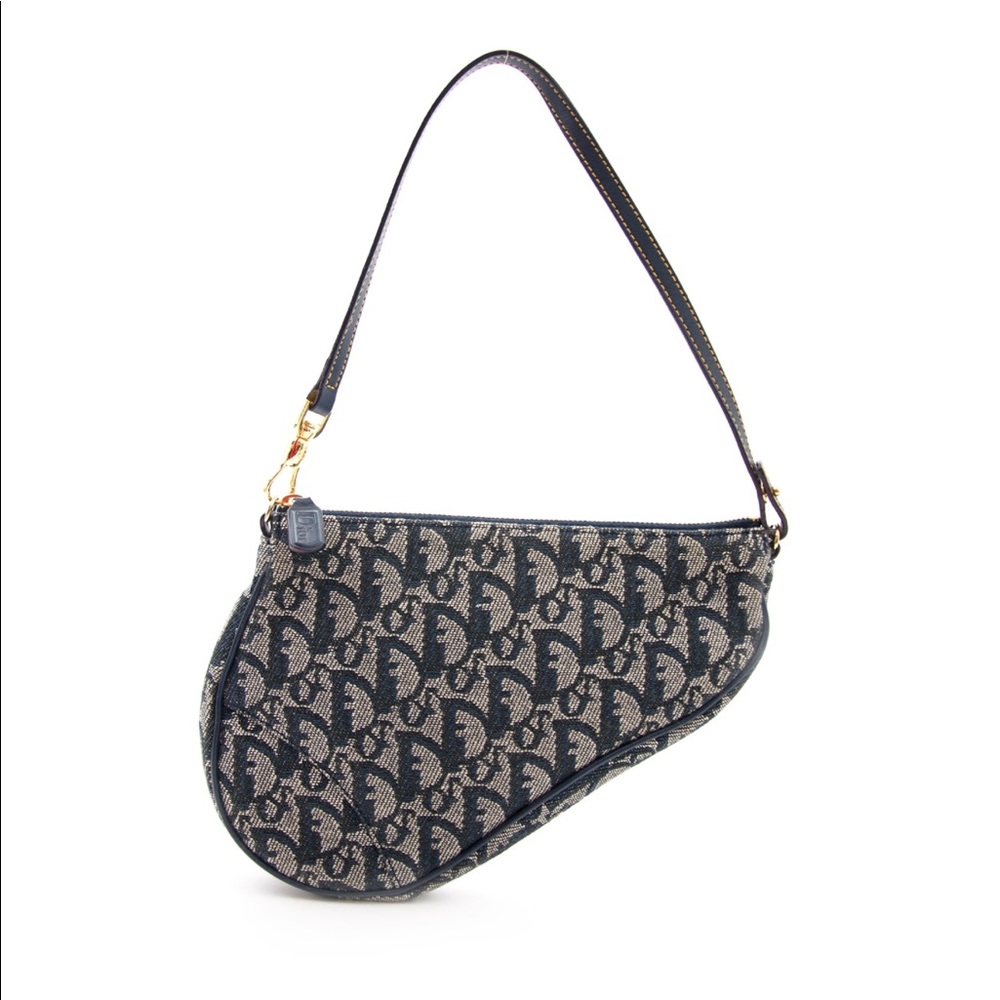 Vintage Dior Saddle Bag